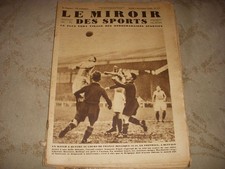 MIROIR des SPORTS 572 09.12.1930 FOOT FRANCE BELGIQUE 2-2 BOXE CARNERA HUAT