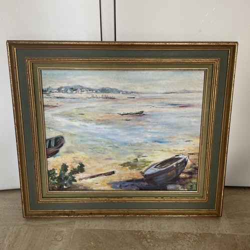 Huile sur toile lin - toile,