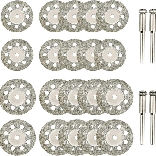 Lot disques diamantés - lot, 30