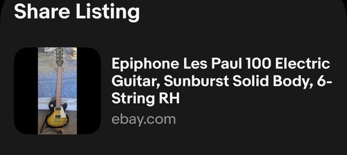 Epiphone les paul 100 electric - paul,
