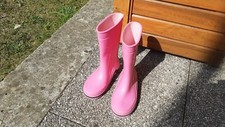 Bottes de pluie roses 26-27