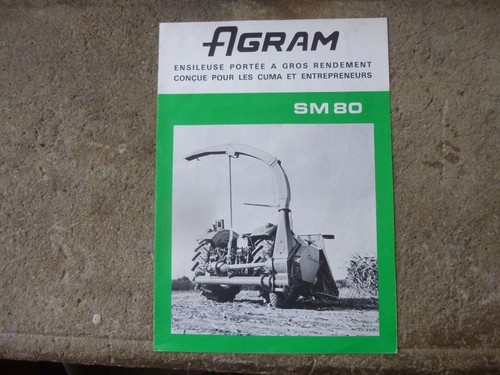 Prospectus agram ensileuse - prospectus,