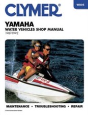 Manuel Yamaha Jet Ski 1987-1992 WRB650 WR650 WR650 WR500 SJ650 Clymer