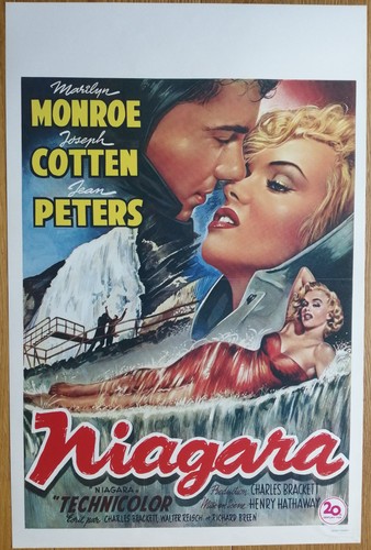 Marilyn monroe niagara affiche - marilyn,
