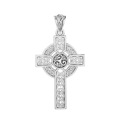 Pendentif croix triskèle - croix,