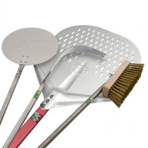 Lot pelles pizza aluminium - lot,