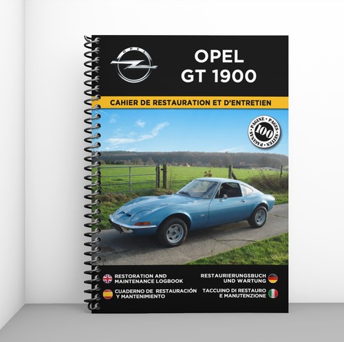 Opel 1900 cahier de - opel, gt