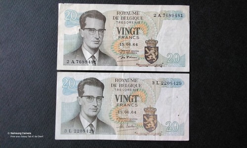 Lot billets banque - billets,