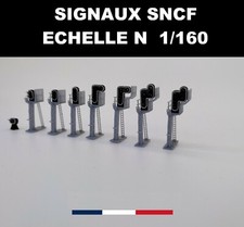 4 SIGNAUX 2 A 8 FEUX PLM SNCF