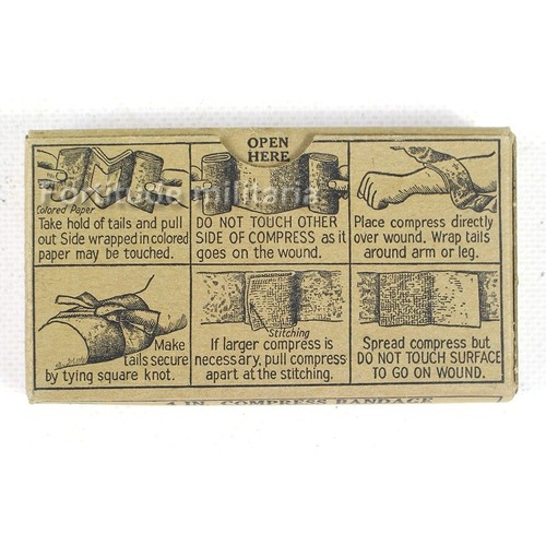 Bandage compresse médicale - /,