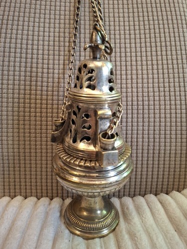 Ancien encensoir religieux - ancien,