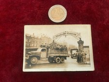 ANTIQUE MILITARY EQUIPMENT PHOTOGRAPH N 11 TRUCK
