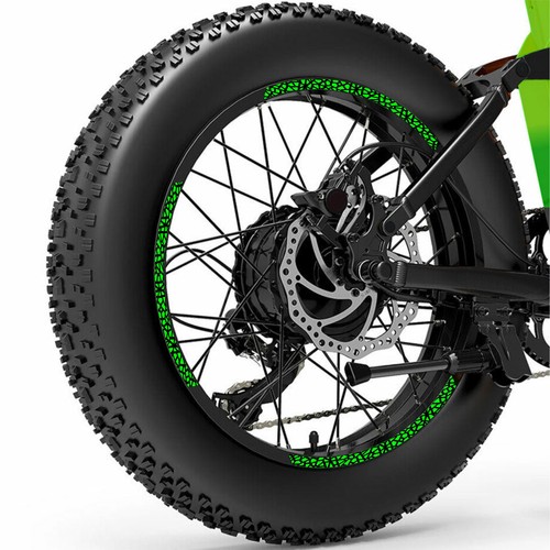 Autocollants jantes vélo fat - jantes,