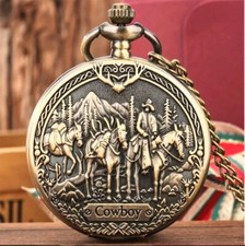 Montre Gousset Far West Cow