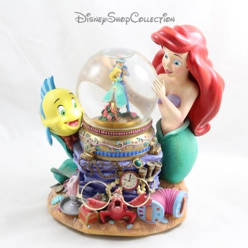 Snow globe musical ariel - globe,