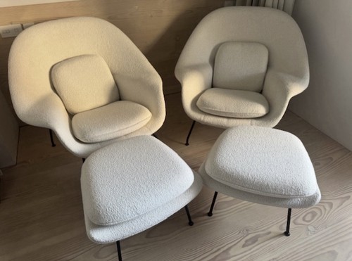 Womb chair ottoman - womb, &