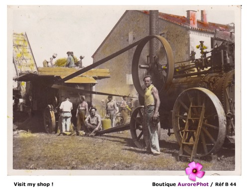Agriculture machine vapeur - machine,