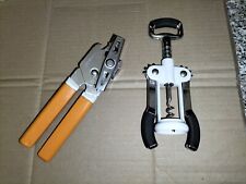 Ouvre-Boîte Brabantia Fabriqué En Holland Et Ouvre Bouteille Vin Tire Pedrini