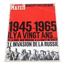 Magazine / revue Paris Match n° 823 du 16/01/1965 L'invasion de la Russie