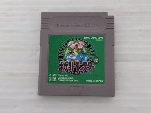 Pokemon green gameboy game - pokemon,