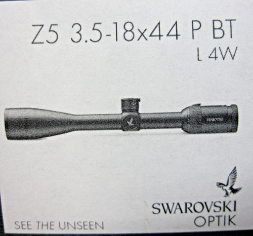 Swarovski 18x44mm 1 - 3.5-18x44mm, 1"