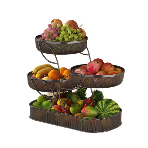 Tier metal fruit - 4, basket
