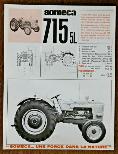 Prospectus brochure tracteur - brochure,
