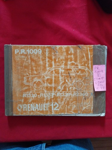 Renault catalogue pieces - renault,