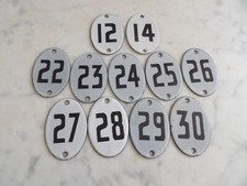 LOT 11 PLAQUE EMAILLEES