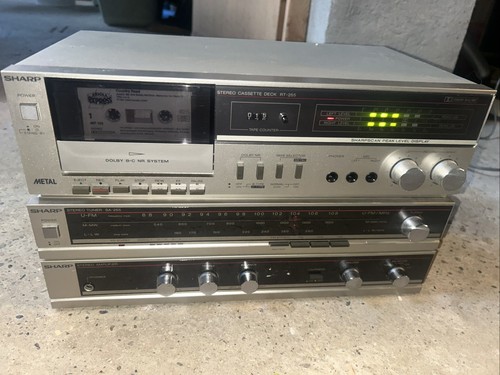 Sharp stereo turner ampli - stereo,