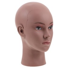  Tête de mannequin : Tête de mannequin chauve pour perruques – Modèle féminin