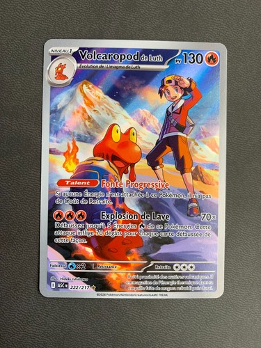 Carte pokémon volcaropod - carte, :