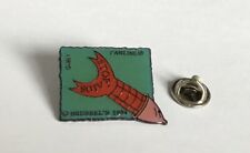TINTIN Pin's Stop Aids Air’G Brussels 1994 Moon Rocket No. 60 Very Good Condition