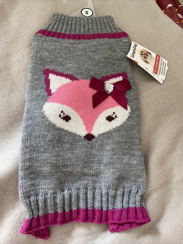 Pull chien gris taille s - ,