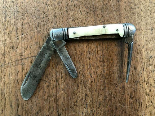 Ancien couteau poche - de, poche,