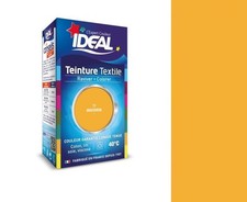 Teinture avec fixateur jaune moutarde 71 tissu vêtement textile coton lin viscos