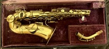 Rare 1918 Buffet Crampon Evette & Shaeffer Curved Soprano Saxophone - Cool!!!