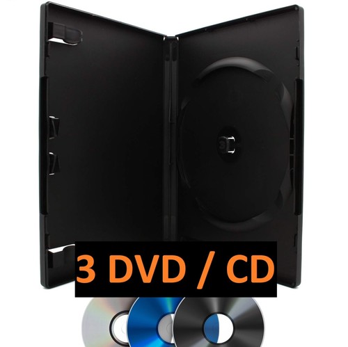 Boîtiers rangement triple dvd - rangement,