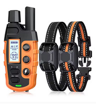 2 Colliers de Dressage Électrique pour Chien 3300Ft | Télécommande, Étanche