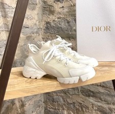 Dior White D-Connect Sneakers -  37 IT - 7 US