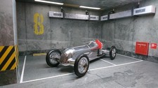 ART DECO DESIGN - VINTAGE RACE CAR 1930 -MERCEDES - Silver Arrows
