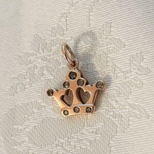 Collier breloque couronne