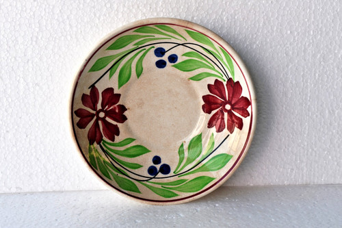 Bol petit floral antique - antique, peint