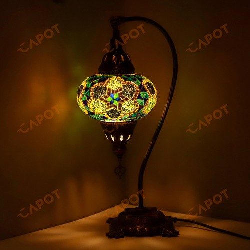 Lampe table mosaïque - en,