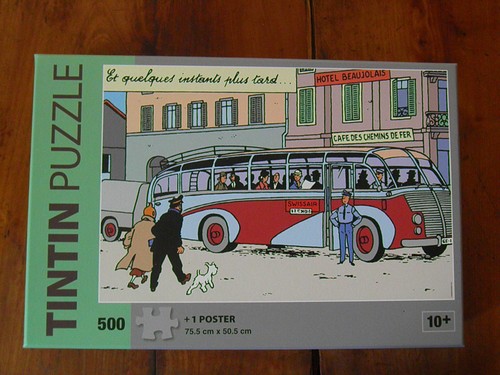 Puzzle tintin 500 pièces - 500,