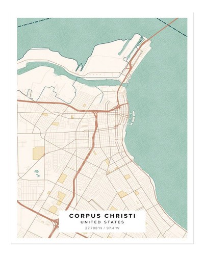 Corpus christi plan ville - christi, de