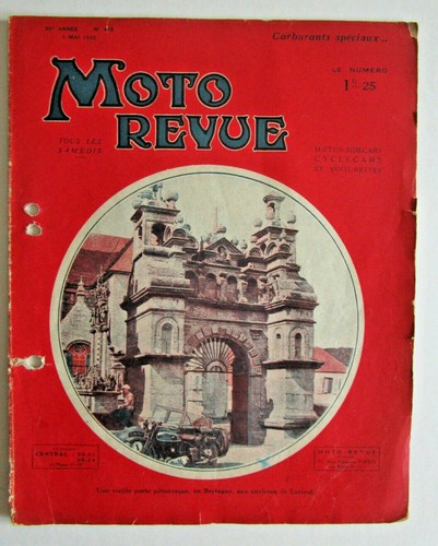 Moto revue 478 mai 1932 - ,
