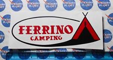 VINTAGE ADVERTISING FERRINO CAMPING STICKER STICKER STICKER STICKER