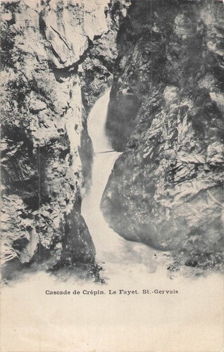 Cascade de crépin à - 74,