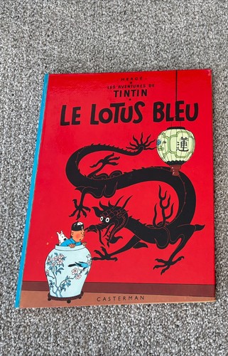 Tintin lotus bleu - tintin,